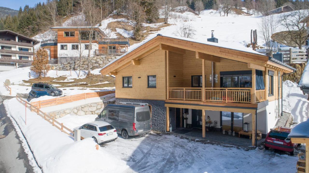 Chalet Glemmtal - Haus Bergblick Viehhofen Eksteriør billede